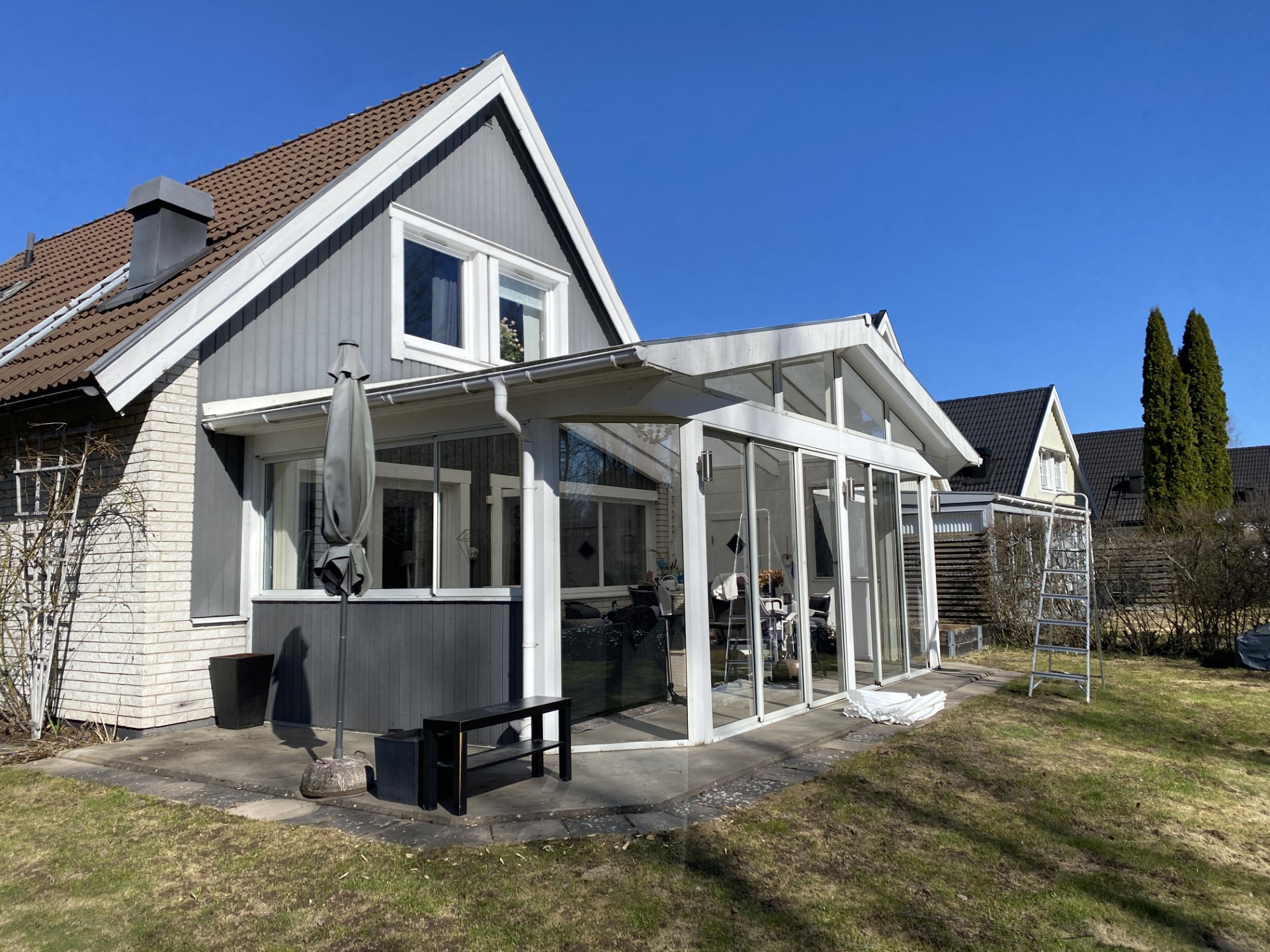 Exempel på utförd fönsterputs, bild 3